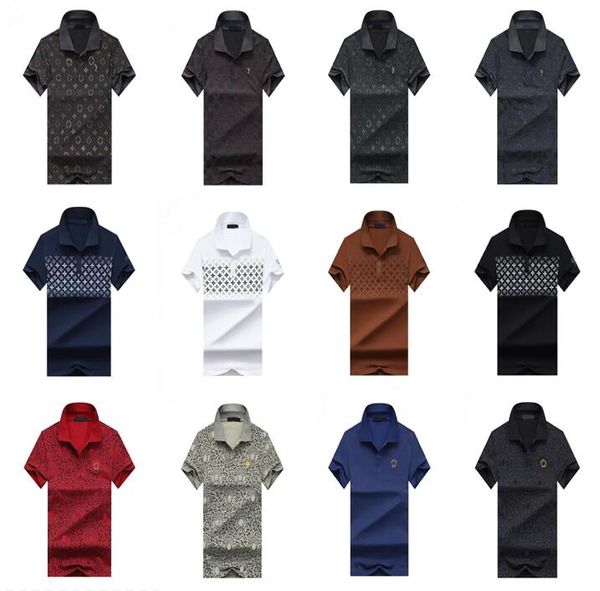 Lacoste Mode bestickt Designer T-Shirt V-Ausschnitt Baumwolle High Street Männer Casual T-Shirt Luxus Casual Paar Kleidung Asiatische Größe