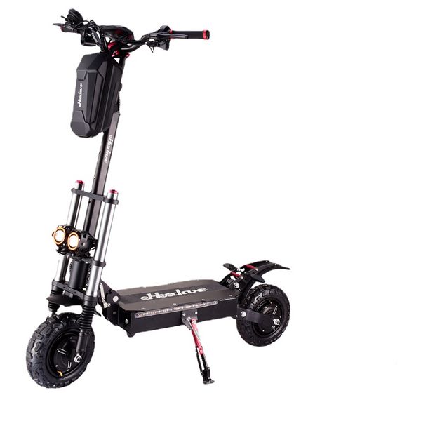 56000W Çift Motor Elektrik Scooter 70-100km/s Maks Hız 60V40AH Panasonic Pil 80-120km Kilometre İki Tekerlekli Elektrikli Bisiklet