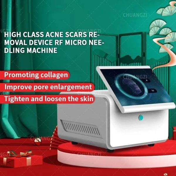 O novo equipamento de beleza multifuncional RF Microneedle para endurecimento da pele, rejuvenescimento, removedor de rugas, máquina facial, máquina de cuidados com a pele, para certificação CE