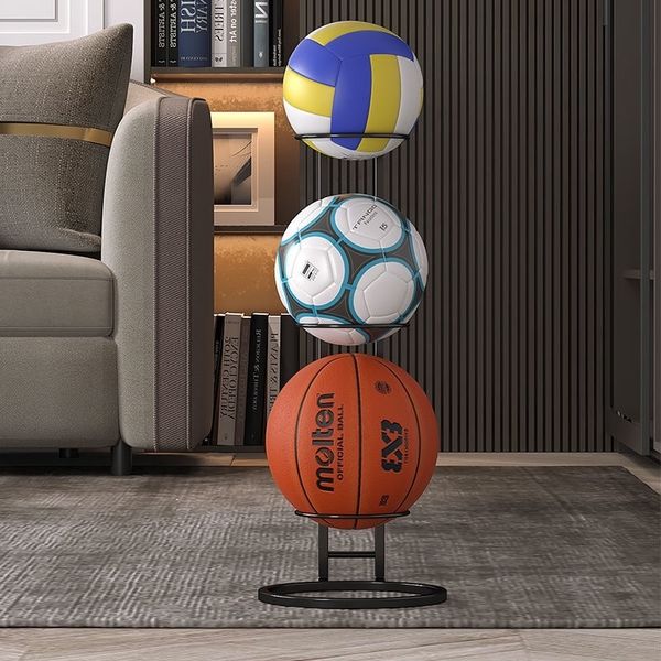 Hooks Rays Evi Kapalı Çocuk Basketbol Depolama Rafı Put top futbol depolama sepeti yerleştirilmiş raf anaokulu top voleybolu standı 230605