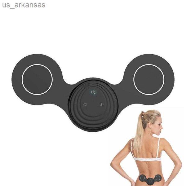 Mini remendo de massagem massageador de ombro para homens massageador de ombro portátil 25 intensidades 8 modos de massagem remendo massageador pescoço costas l230523