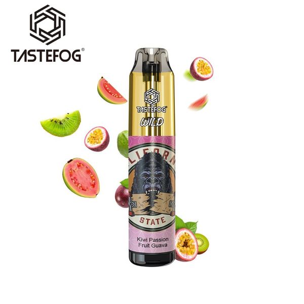 Лучший одноразовый вейп Tastefog 7000 Puff Vapor E Сигарета оптом 850 мАч 15 мл с 10 ароматами