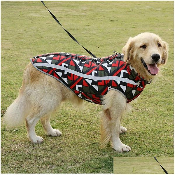 Собачья одежда Зимняя теплое пальто отражающая безопасность ветропроницаемой куртки домашние животные собаки одежда для крытого открытого животного принадлежности и песчаный Gif dhiyo