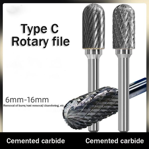 Mills tungsten çelik taşlama kafa karbür rotary dos