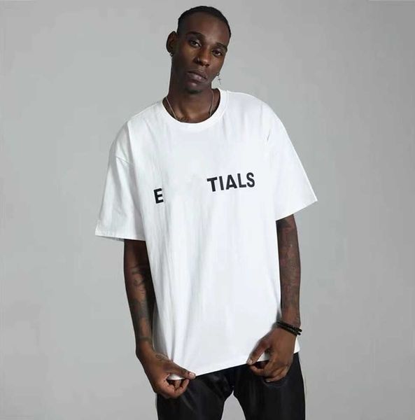 3D-Buchstaben-T-Shirt ESS Modedesigner Herren- und Damenpaar 100 % Baumwolle Heißschmelzdruck EU-Größe Streetwear Großhandelspreis 20 % Rabatt für 2 Stück2023