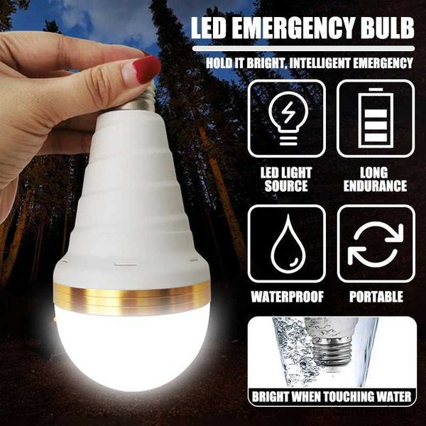 Sensor Lichter Led Notfall Licht LED Birne Akku Beleuchtung Lampe für Outdoor Haushalts Beleuchtung Taschenlampe R230606