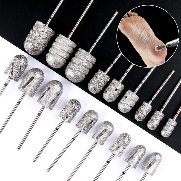 Nail Art Equipment 1pcs Piede Diamond Pedicure Drill Bit 3/32 