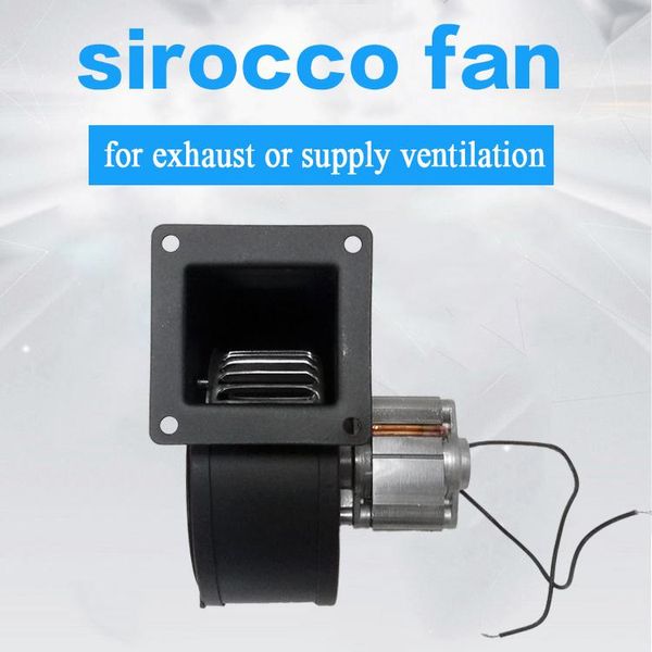 Вентиляторы Cyz076 Центробежные вентиляторы Sirocco Blower Fan 20W Промышленная печь вентилятор котла с медным мотором 220V