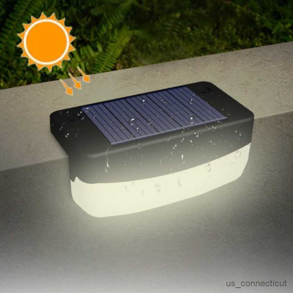 Датчики светильники Dusk to Dawn Light Sensor Outdoor Solar Step Light