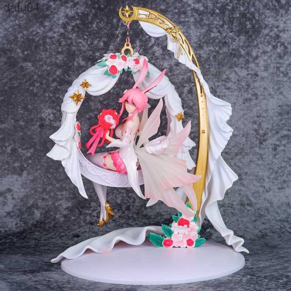 29cm Beleza Sakura Yae Sexy Anime Figura Honkai Dream Raiment Sakura Yae Action Figure Coleção Modelo Boneca Brinquedos Artesanato L230522