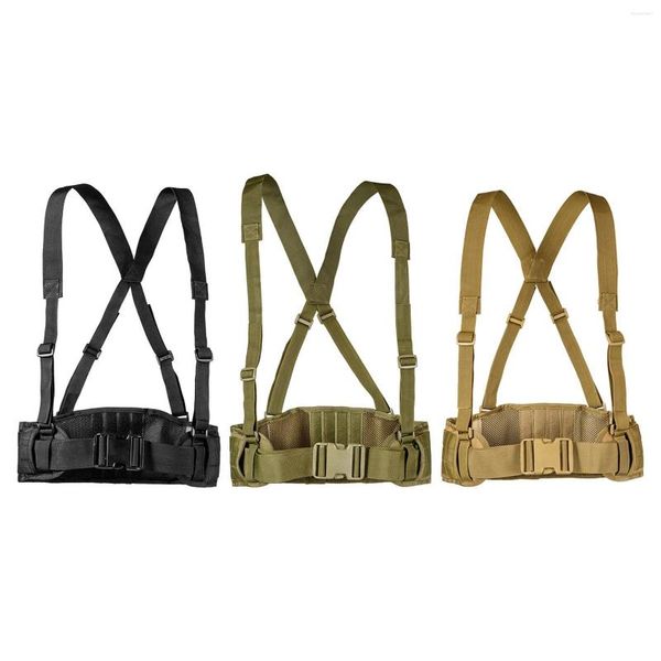 Gürtel Outdoor Gürtel Taille Heavy Duty Einstellbar Atmungsaktiv Weich Gepolstert Für Wandern Jagd Spiel Sport Männer Frauen