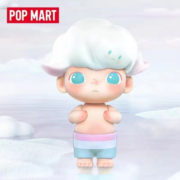 Caixa cega POP MART DIMOO Retro Series Kawaii Box Cute Anime Action Figurine Toy Kids Mystery Bag Bonecas Girls Gift 230605