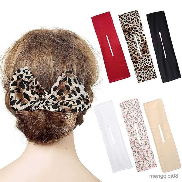 Altri stili riutilizzabili Deft Bun Hair Summer Lazy Flexible Hair Bun Maker Holder Accessori per capelli per donne Ragazze