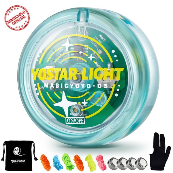 Yoyo MAGICYOYO D5 LED-Licht, reaktionsfähig, für Anfänger, professionelle Yo-Kinder, einfach zu 230605