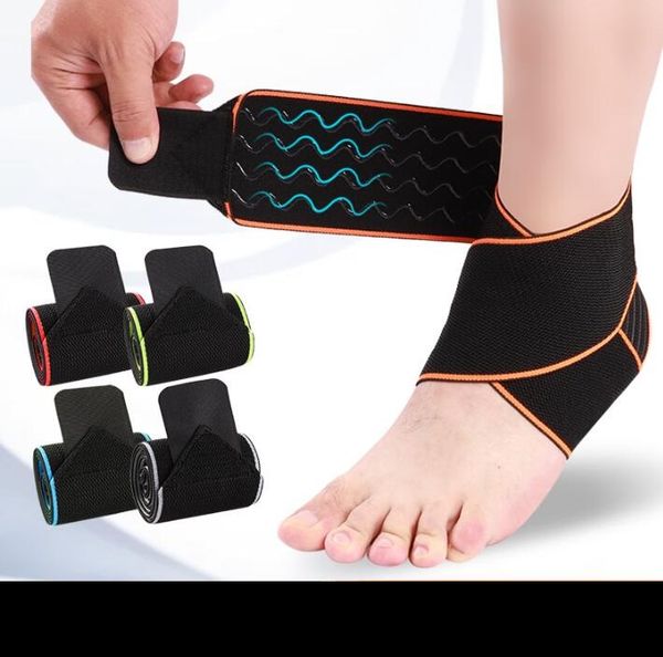 One Piece Sports Safety Cheville Support Running Basketball Football Protection Foot Bandages Bandages élastiques Cheville Guard pour Basketball Running