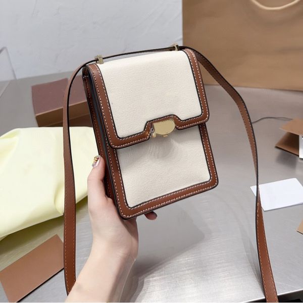 Moda çanta tasarımcısı bir omuz çantası kadınlar gerçek deri çanta moda gündelik mini crossbody çanta alfabesi tuval cep telefon çantası zarif kıdemli çanta