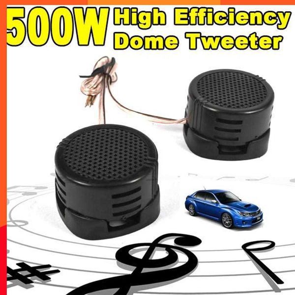 Novo alto-falante universal de alta eficiência mini cúpula tweeter bobina 2x500 w alto-falante som de áudio super potente para acessório de carro