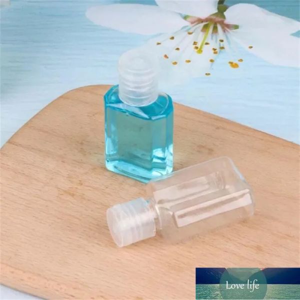 30ml 60ml garrafa de plástico transparente pet recarregável recipiente de viagem vazio frascos de cosméticos com tampa flip para xampu loção líquida qualidade