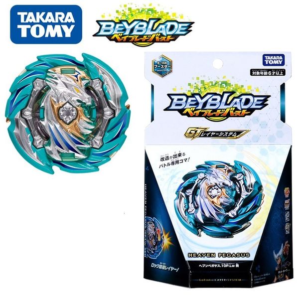 4D Beyblades Original B 148 Booster Heaven Pegasus 10 Proof Low Sen Tomy Beyblade Burst Gatinko Série GT |Beyfan 230605