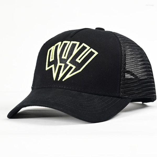 Ball Caps Trapstar бренд бейсболка Mens Summer Letter Cottle Women Basenall Mesh Casual Hip Hop Hat T9R1