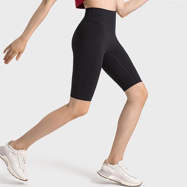 Shorts ativos Wyplosz com nervuras para fitness feminino, academia, ciclismo, push up, sem costura, calcinhas justas, roupas de ioga, bicicleta, roupas esportivas, treino, nude