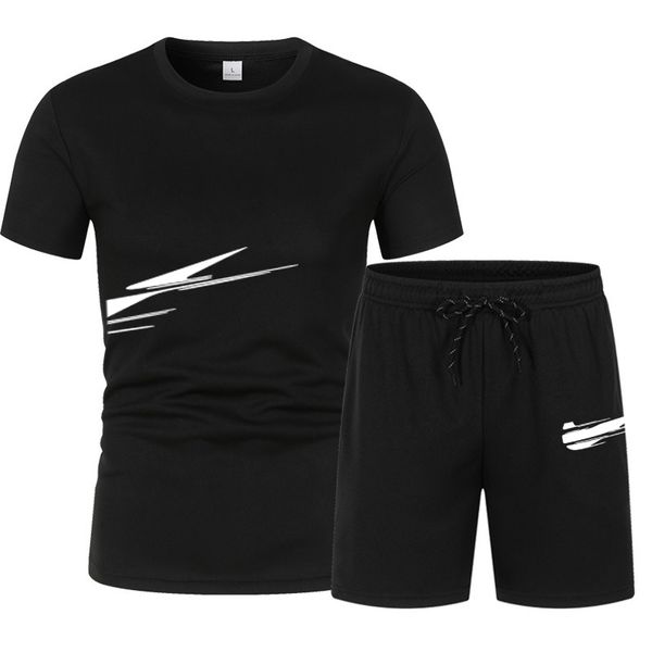 2023 Yeni basketbol eşofman takımı Erkekler T Gömlek Şort Setleri Yaz Spor Koşu Pantolon Streetwear Tshirt Suit tasarımcı gömlek Tops