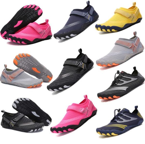 Uomo Donna Quick-Dry Wading Water Shoes Unisex Light Beach Pantofole da mare Ciclismo all'aperto Traspirante Corsa Antiusura Immersioni Surf Scarpe da ginnastica