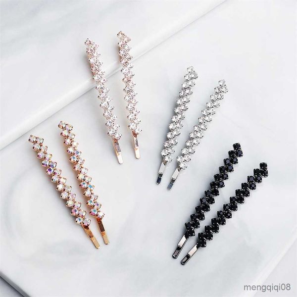 Other Word Ladies Glitter Strass Forcine per capelli Ragazze Hairgrips Acconciatura Donna Bobby Pins Styling Accessori per capelli