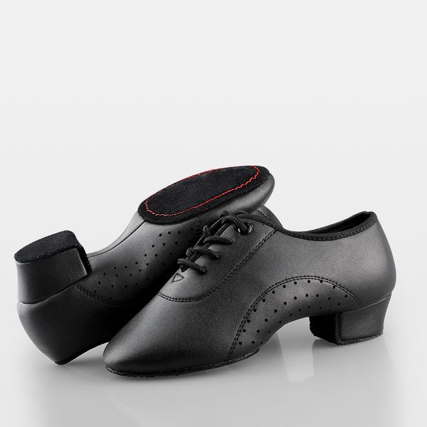 Сандалии мужчины латиновые танцевальные туфли черные низкие каблуки бальные танцы ботинки мальчики танго сальса rumba современные джазовые туфли 230605