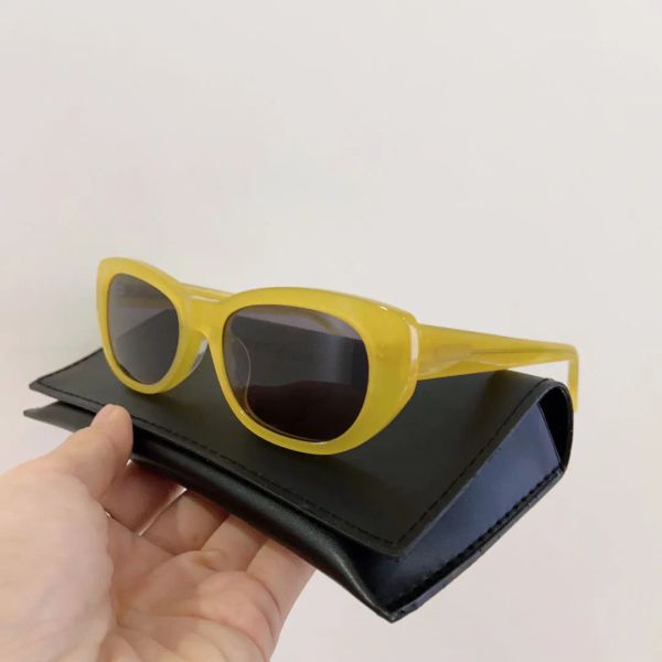 Baseball-Sonnenbrillen für Herren und Damen, beliebte Modemarken, Retro-Katzenaugen-Rahmenbrillen, Freizeit, wilder Stil, UV400-Schutz, mit Box
