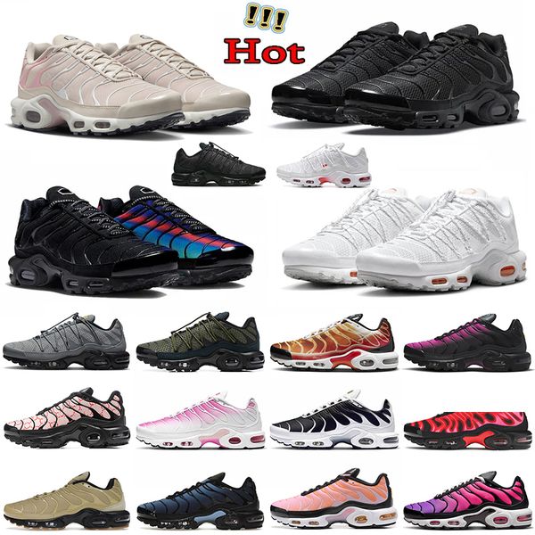 Tênis de corrida OG Max Tn Utility Plus Sandrift Tns Terrascape Mens Womens Unity Triple Black White Tnplus Tênis Hyper Jade University Blue Atlanta United Trainers