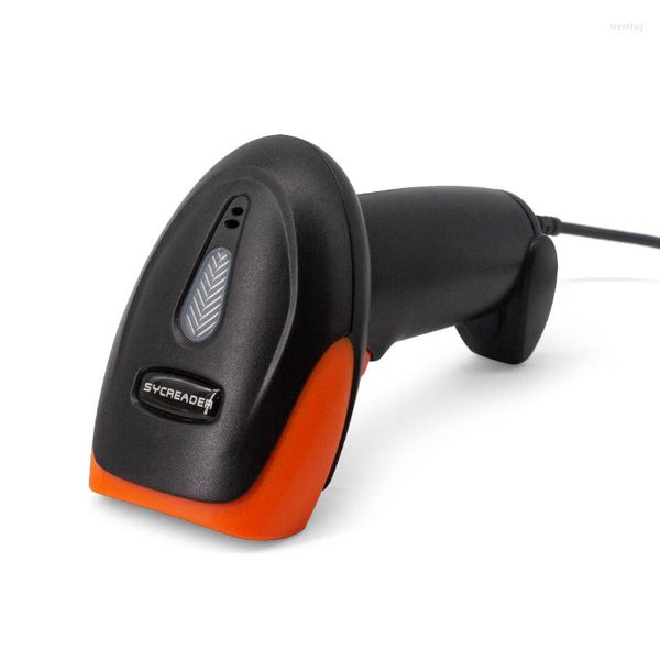 Milestone S10 1D-dimensionaler Barcode-Scanner, tragbarer Supermarkt-Lasercodeleser, kabellos, Blau, professionell