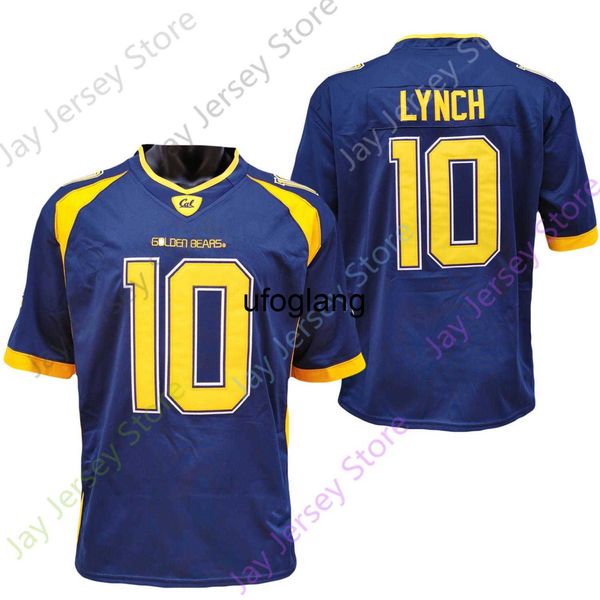 coe1 2020 Nuove maglie NCAA California 10 Marshawn Lynch College Football Jersey Taglia Giovani adulti