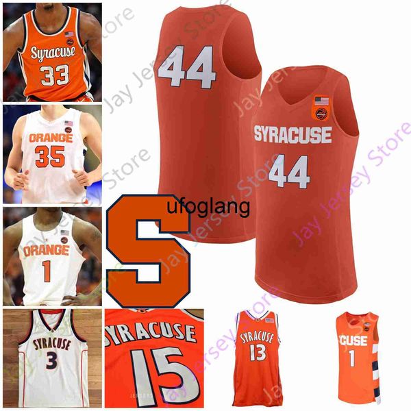 coe1 Custom Syracuse Orange Basketball Jersey NCAA College Bourama Sidibe Jerami Grant Dion Waiters Dave Bing Carter-Williams Derrick Coleman