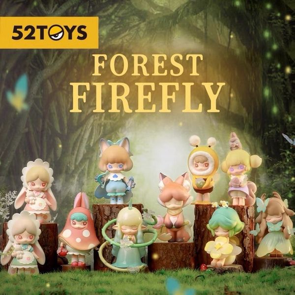 Слепая коробка точка игрушки с лаплин Firefly Forest Series Bag Caja Ciega Office Handmade Office Aberdeen Симпатичный режим Стол Тайный подарок 230605