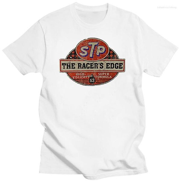 Camisetas masculinas Roupas engraçadas Casual Manga curta Summer Racer Motor Track Speedway Motocicletas Design retrô Nat Shirt Tee