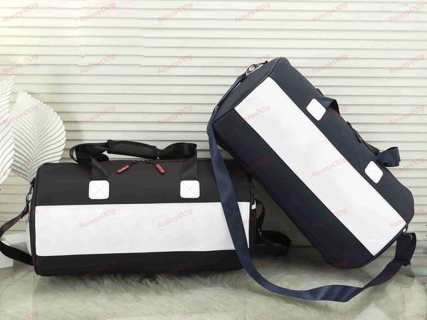 Роскошная сумочка сумки для плеча большие тренажеры модные мужчины и женщины с мешками дизайнерские две цветовые комбинации