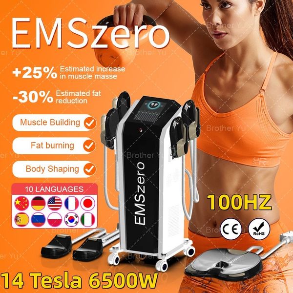 2023 Hot Emszero Professional Muscle Stimulator Ems Body Muscle Sculpting Painless Fat Reduction Beauty Equipment