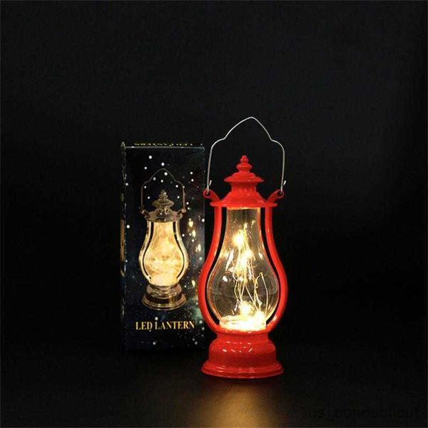 Sensor Lichter Lampe Leuchtende Tragbare Pony Licht Kerze Lampe Kreative LED Wind Öl Lampen Ornament Urlaub Dekor Nacht Lichter R230606