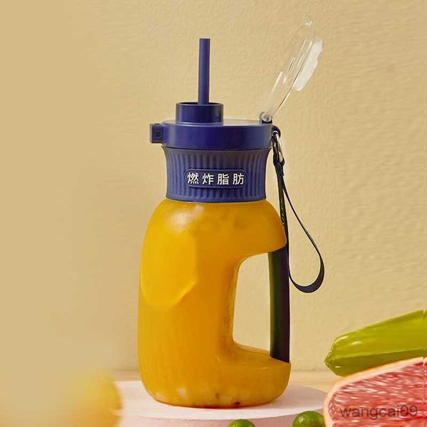 Spremiagrumi Spremiagrumi elettrico portatile Grande capacità Frullatore per succhi di frutta Miscelatori di frutta senza fili Per con sport Fitness R230606