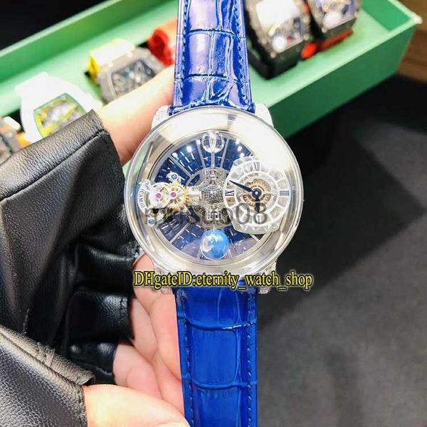 Diğer Saatler Statik Versiyonu Lüks Saatler Cr7 Epic X Chrono Astronomik Tourbillon İskelet Elmaslar Dial Swiss Kuvars Erkekler Diamond Case Leath J230606