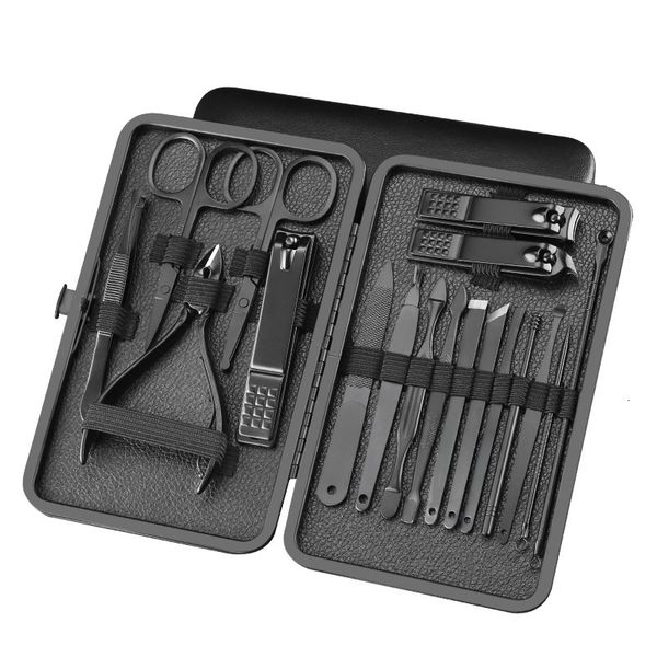 Nagelknipser 7101216 Stück Maniküreschneider Clipper Set Haushalt Edelstahl Ohrlöffel Pediküre Schere Werkzeug 230606