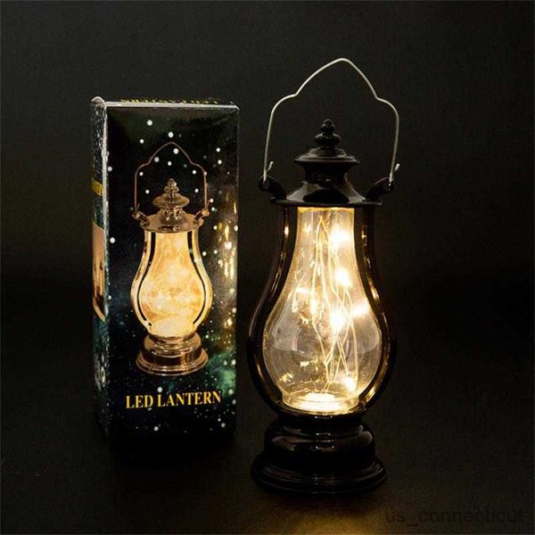 Sensorleuchten Lampe Luminöser tragbares Pony Leuchte Kerze Lampe kreative LED -Windöllampen Ornament Urlaub Dekor Nachtbeleuchtung R230606