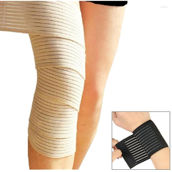 Ginocchiere Compression Pad Joint Tape Gym Elast Bandag Bendaggio sportivo Crossfit Supporto elastico protettivo per artrite