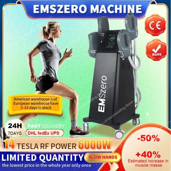 2023 Новый мышечный стимулятор Электромагнитный скульпт 14 Tesla Body Sculpting Emszere Machine Equipment для сертификации CE