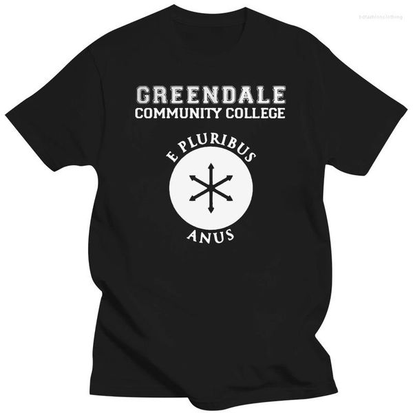 Men's T Shirts Greendale Community College Serisi Komedi Komik Tshirt Tee