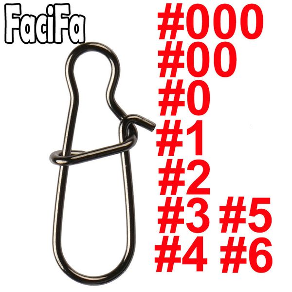 Ami da pesca 20 o 50 100 pezzi Acciaio inossidabile Snap Hooked Pin Fastlock Clip Accessori Attrezzatura per canna Girevole Gancio per esca 230606