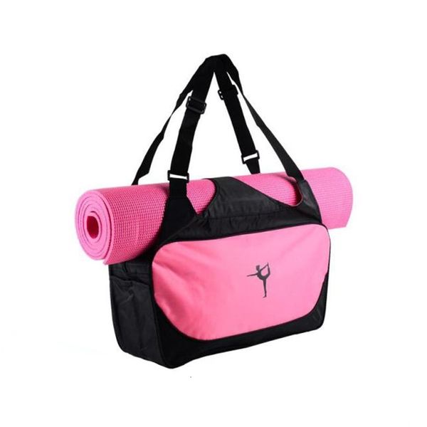 Yoga-Taschen, hochwertige, multifunktionale, wasserdichte Yoga-Tasche für Gymnastikmatte, Nylon-Rucksack, Schulterträger, Yoga-Pilates-Matte, Tasche ohne Yoga-Matte 230605