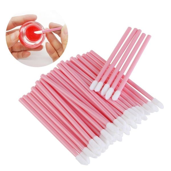 Set di 1000 pezzi di pennello per labbra usa e getta Rossetto all'ingrosso Bacchette lucide Applicatore perfetto Miglior strumento di trucco per accessori donna