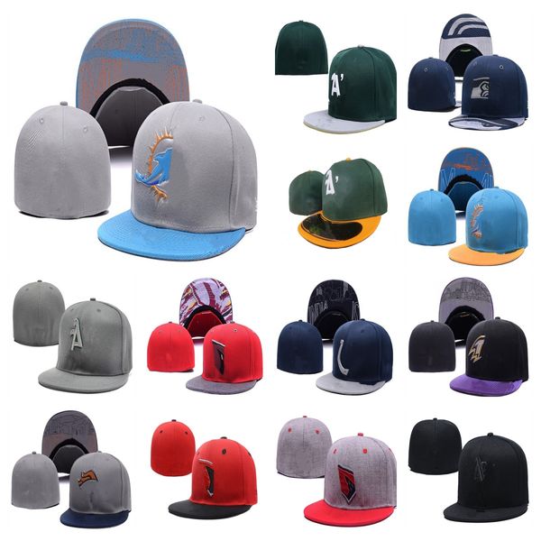 Neueste angepasste Mützengrößen, Mützen, Snapbacks, verstellbare Baseballkappen, All-Team-Logo, Outdoor-Sport, Chrom-Herz, Stickerei, Baumwolle, flach, geschlossene Beanies, Mütze, Flex-Sonnenkappe, 7–8